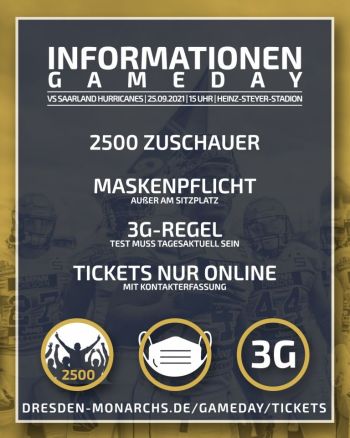 GAMEDAY INFORMATIONEN