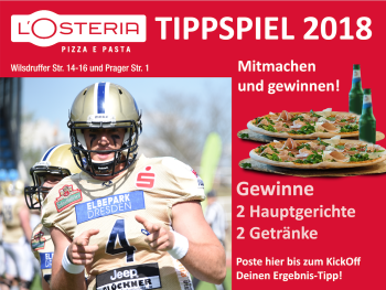 L'Osteria Tippspiel 2018 - Runde 1!