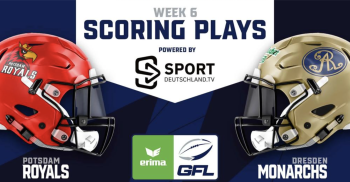 Scoring Plays aus dem Spiel gegen Potsdam