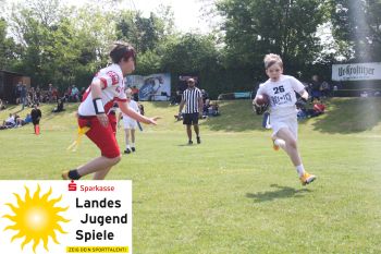 Sparkassen Landesjugendspiele im Flag-Football!