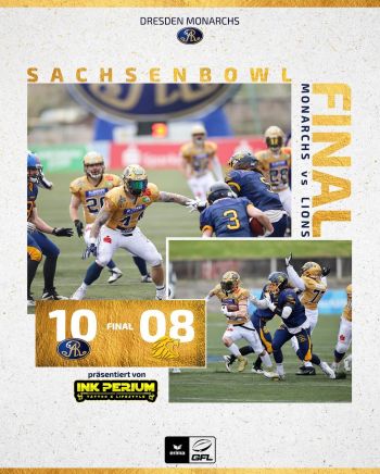 Monarchs gewinnen SACHSENBOWL