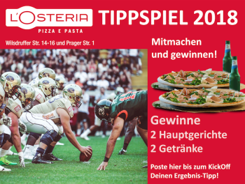 L'Osteria Tippspiel 2018 - Runde 7!