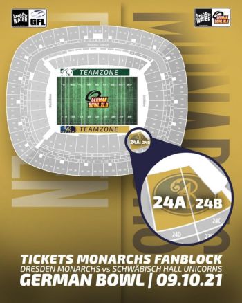 TICKETS ZUM SHARKWATER GERMAN BOWL