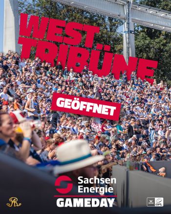 WESTTRIBÜNE GEÖFFNET
