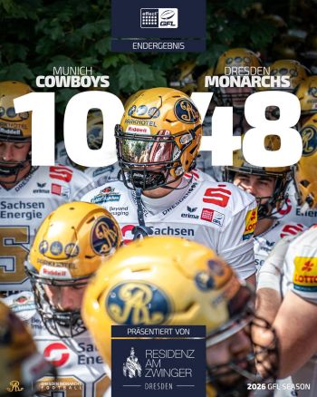 Monarchs schlagen Cowboys