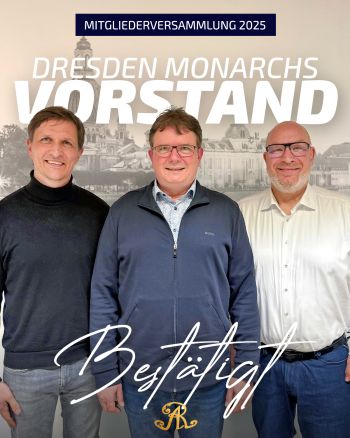 Monarchs MV - Vorstand im Amt bestätigt