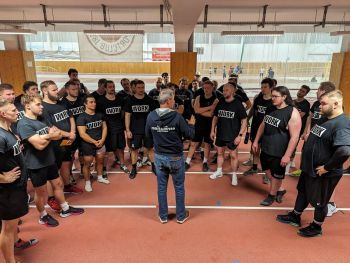Erstes Teamtraining unter HC Seamon