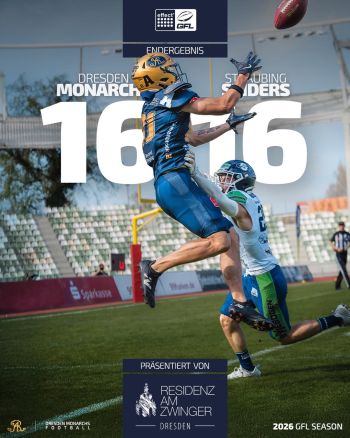 Unentschieden im ersten Test