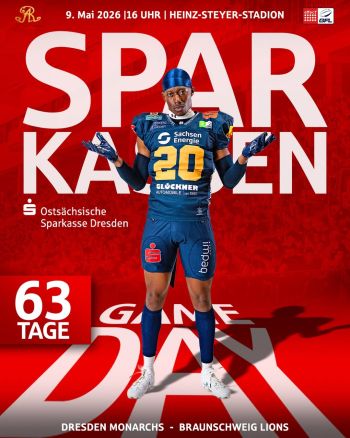 63 TAGE BIS ZUM SPARKASSEN GAMEDAY