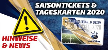 Saison 2020 / Tages- & Jahreskarten