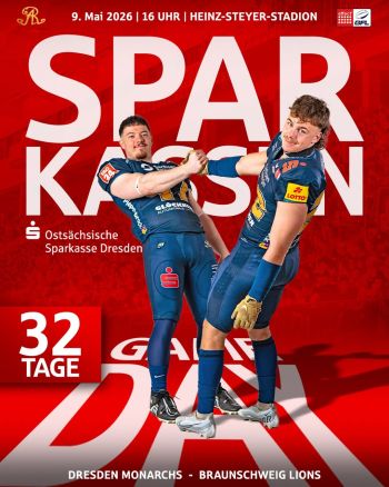 32 TAGE BIS ZUM SPARKASSEN GAMEDAY 2026