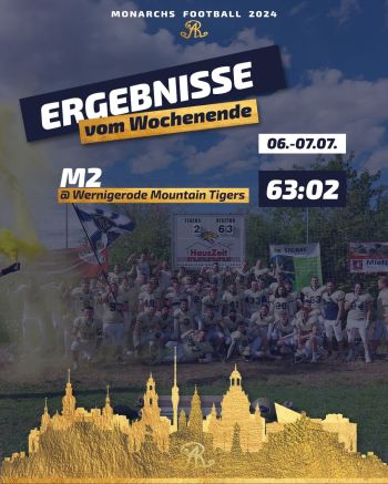 Ergebnisse vom Wochenende